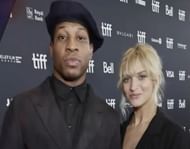 Jonathan Majors and his ex-girlfriend Grace Jabbari (Image via YouTube/Tyrone Magnus)